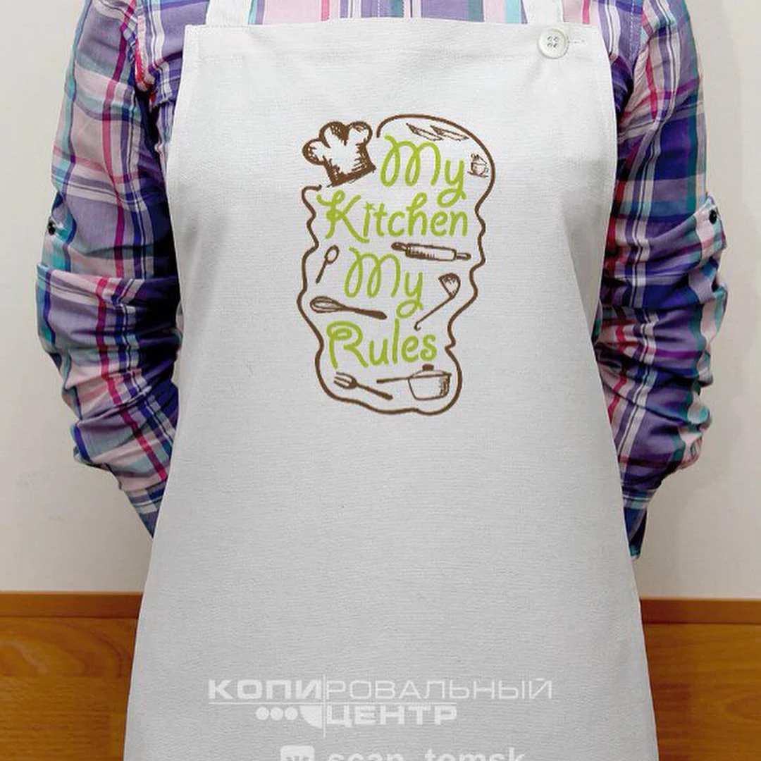 Фартук с печатью — печать на заказ в Томске