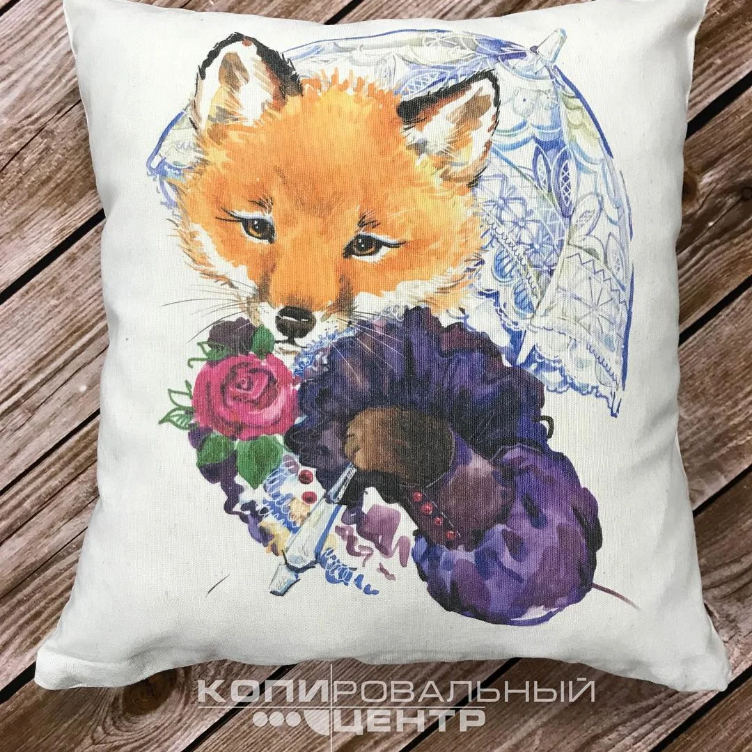 Подушка с печатью — печать на заказ в Томске