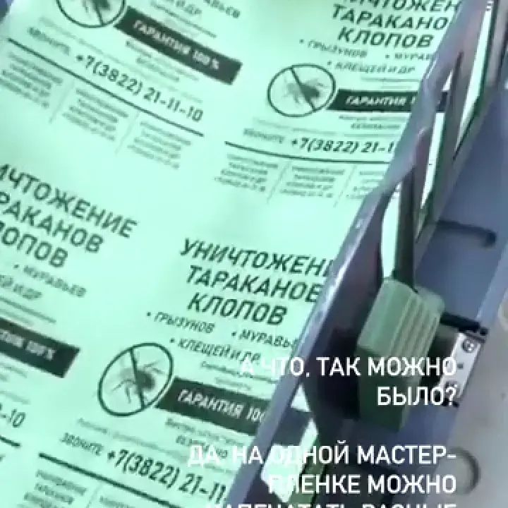 Ризография цветная