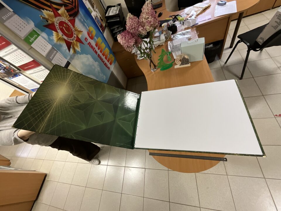 Книга большого формата на заказ 3