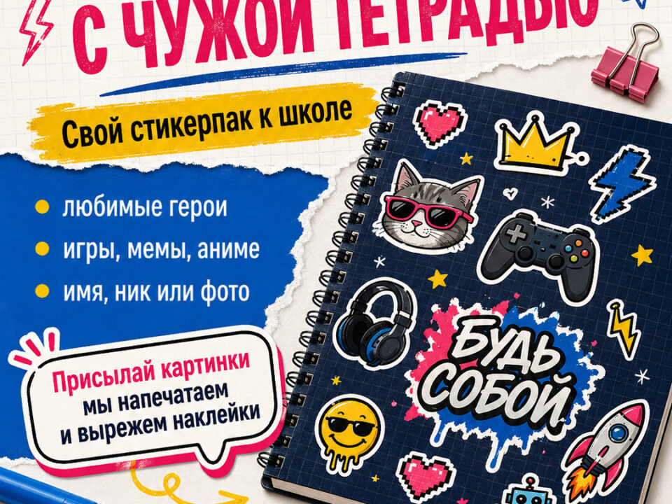 НЕ ХОДИ В ШКОЛУ С ЧУЖОЙ ТЕТРАДЬЮ 😎