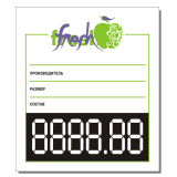Ценники — печать на заказ в Томске — Fresh