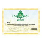 Дипломы, грамоты, сертификаты — печать на заказ в Томске — Diploma 2